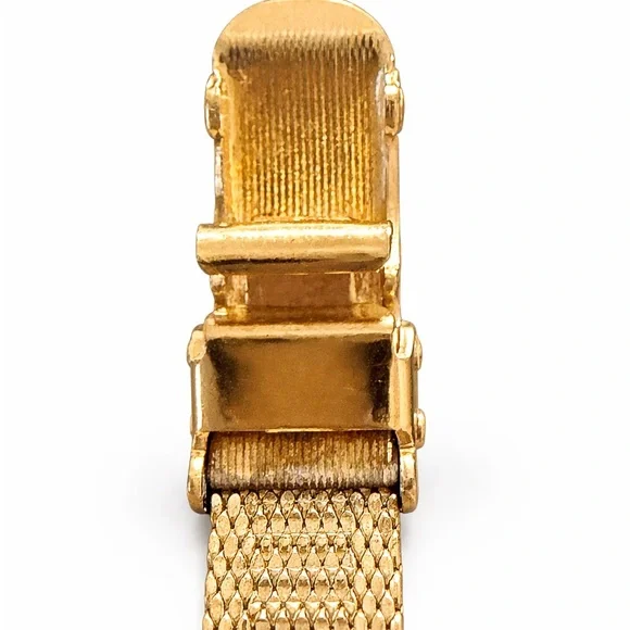 Deauville Gold-Tone Crystal Ladies Watch - Picture 7 of 10